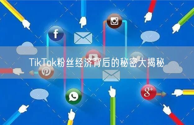 TikTok粉丝经济背后的秘密大揭秘