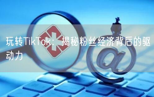 玩转TikTok：揭秘粉丝经济背后的驱动力