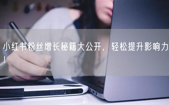 小红书粉丝增长秘籍大公开，轻松提升影响力！