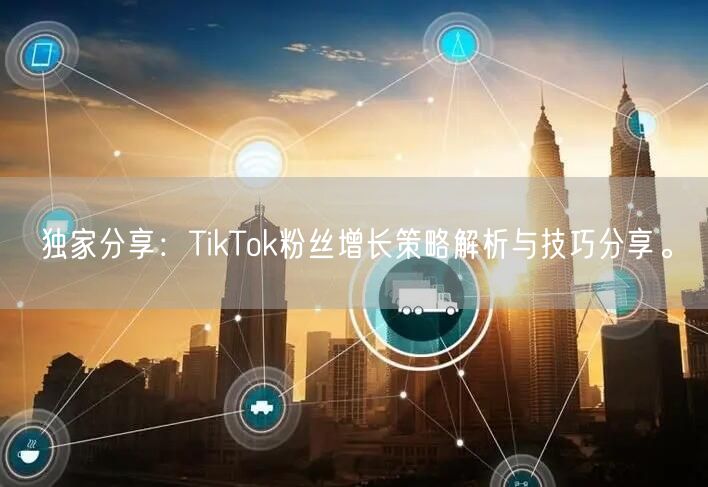 独家分享：TikTok粉丝增长策略解析与技巧分享。
