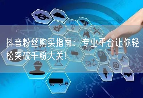 抖音粉丝购买指南：专业平台让你轻松突破千粉大关！