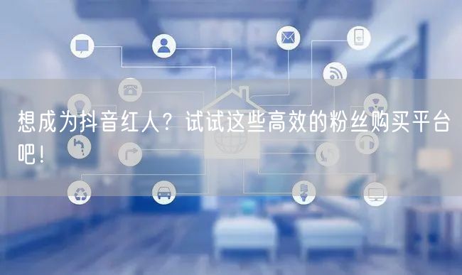 想成为抖音红人？试试这些高效的粉丝购买平台吧！