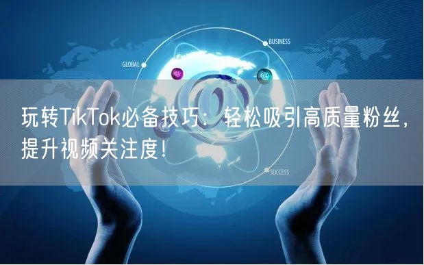 玩转TikTok必备技巧：轻松吸引高质量粉丝，提升视频关注度！