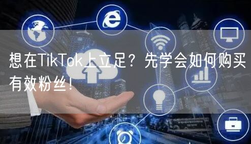 想在TikTok上立足？先学会如何购买有效粉丝！