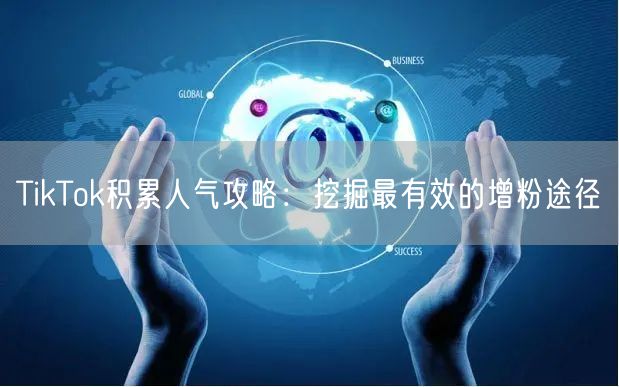 TikTok积累人气攻略：挖掘最有效的增粉途径