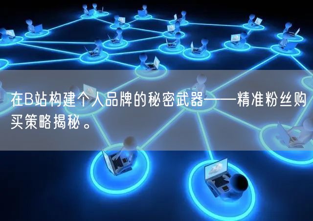 在B站构建个人品牌的秘密武器——精准粉丝购买策略揭秘。