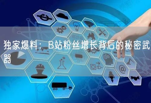 独家爆料：B站粉丝增长背后的秘密武器