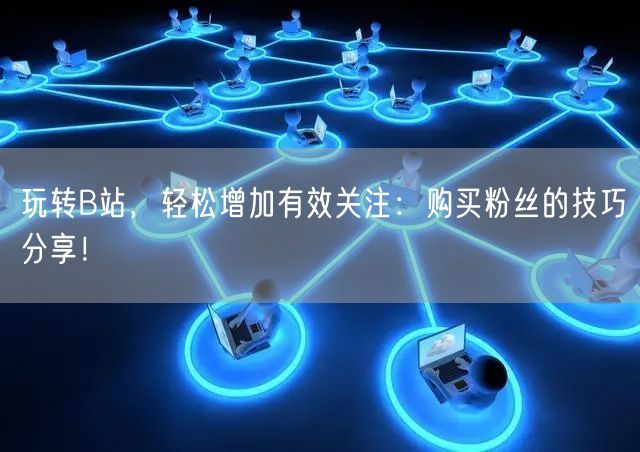 玩转B站，轻松增加有效关注：购买粉丝的技巧分享！