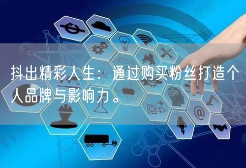 抖出精彩人生：通过购买粉丝打造个人品牌与影响力。