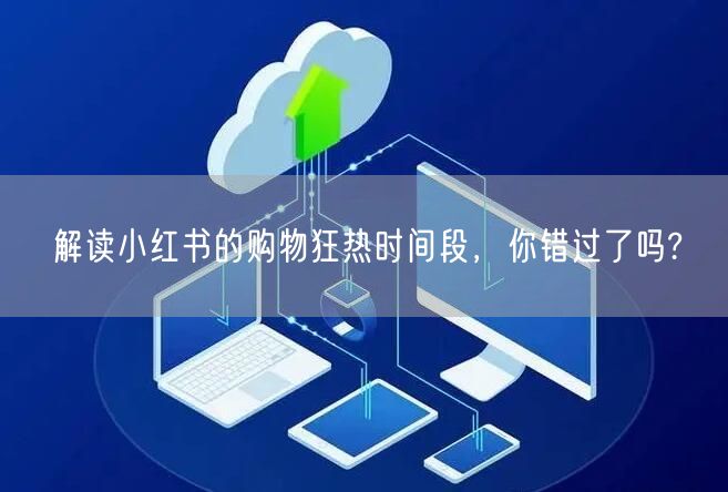 解读小红书的购物狂热时间段，你错过了吗?