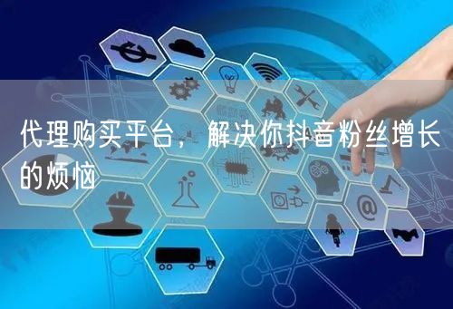 代理购买平台，解决你抖音粉丝增长的烦恼