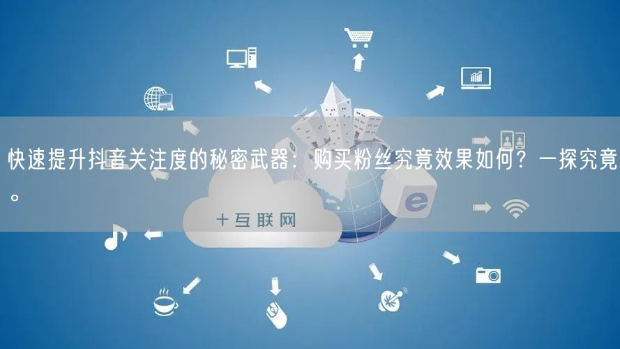 快速提升抖音关注度的秘密武器：购买粉丝究竟效果如何？一探究竟。