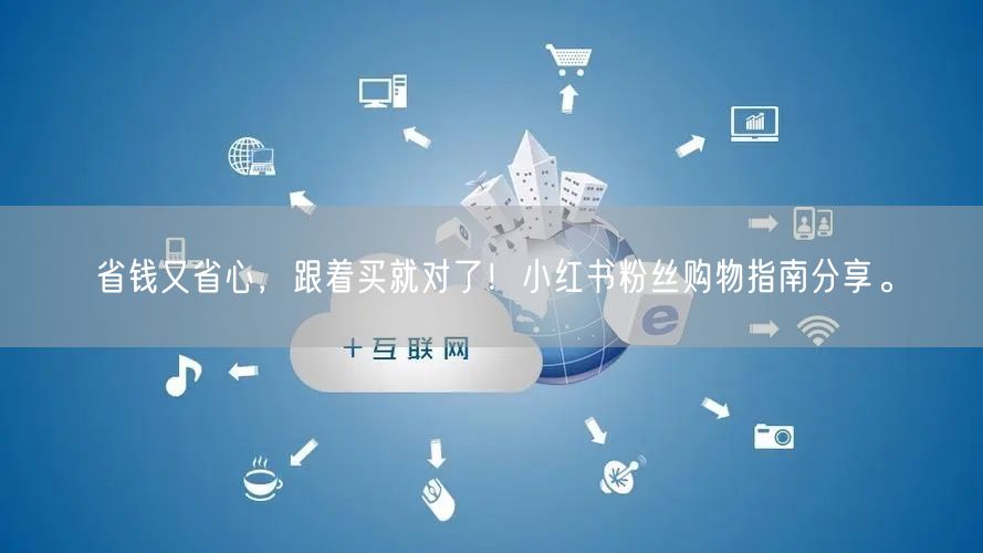 省钱又省心，跟着买就对了！小红书粉丝购物指南分享。