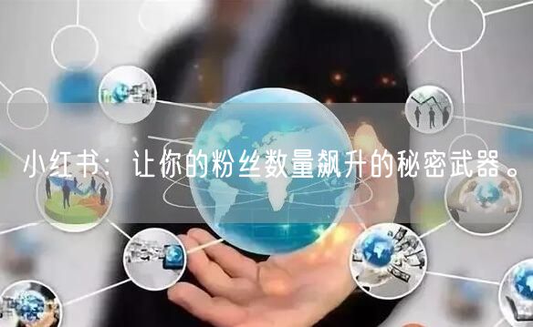 小红书：让你的粉丝数量飙升的秘密武器。