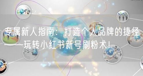 专属新人指南：打造个人品牌的捷径——玩转小红书新号刷粉术！