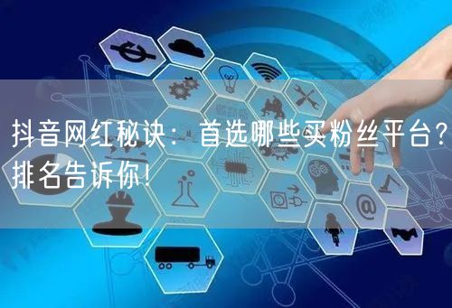 抖音网红秘诀：首选哪些买粉丝平台？排名告诉你！