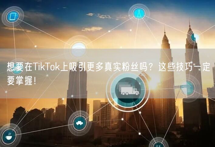 想要在TikTok上吸引更多真实粉丝吗？这些技巧一定要掌握！